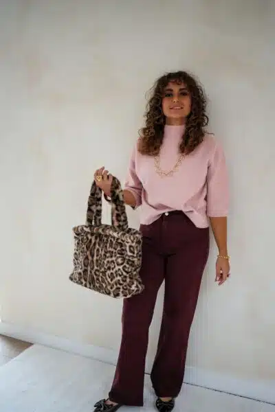 Evi Sweater Pink - - Afbeelding 6