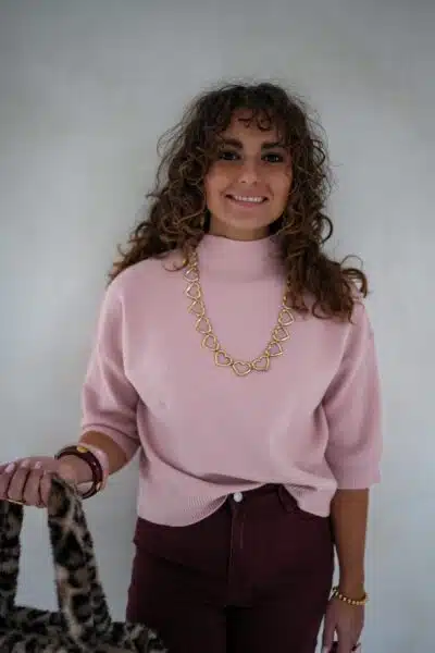 Evi Sweater Pink - - Afbeelding 5