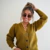 Lofty Manner Cardigan Lilly Green
