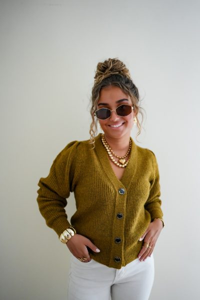 Lofty Manner Cardigan Lilly Green - Afbeelding 4