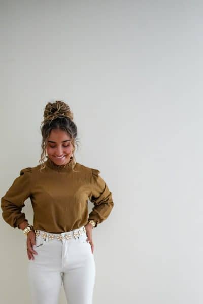 Lofty Manner Top Rozalia Green - Afbeelding 2