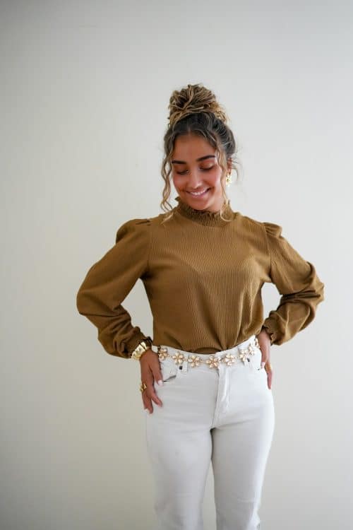 Lofty Manner Top Rozalia Green
