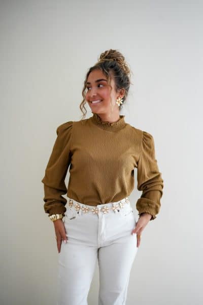 Lofty Manner Top Rozalia Green - Afbeelding 3