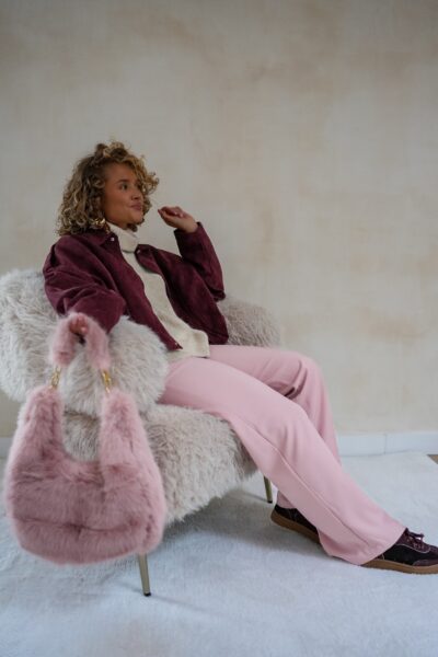 Ryanne Suedine Jacket Bordeaux - Afbeelding 7