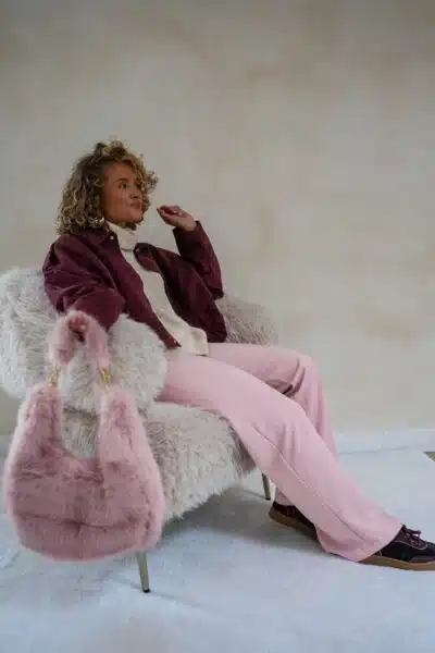 Ryanne Suedine Jacket Bordeaux - Afbeelding 7