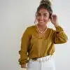 Lofty Manner Blouse Agnes Green
