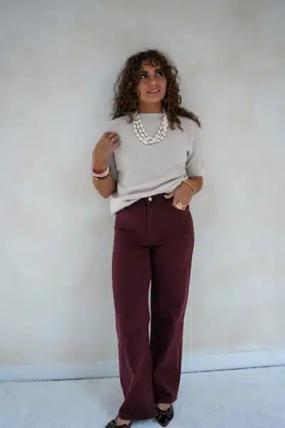 Gaelle Sweater Beige - Afbeelding 4