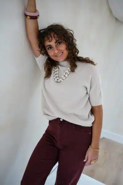 Gaelle Sweater Beige - Afbeelding 5