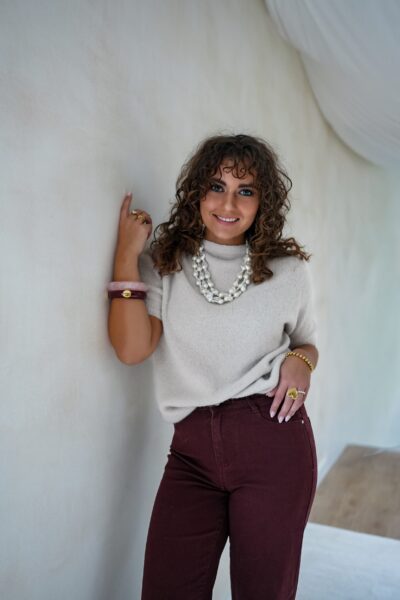 Gaelle Sweater Beige - Afbeelding 6