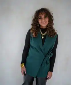 Lofty Manner Gilet Zaria Petrol Green