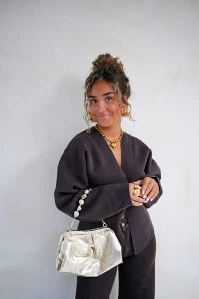 Guusje Cardigan Brown - Afbeelding 4