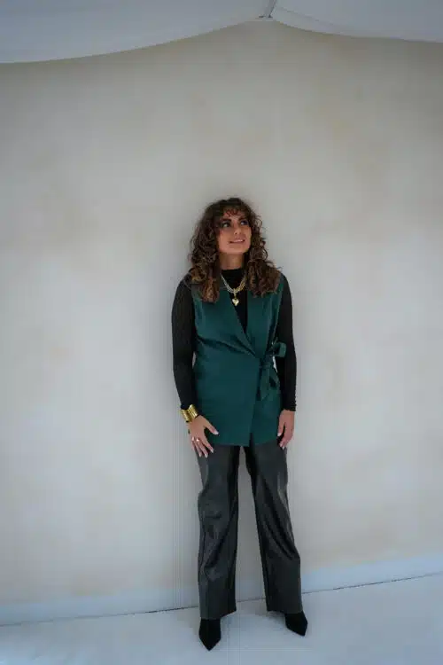 Alternative view of Lexi Leather Pants Black