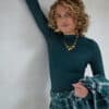Lofty Manner Top Leona Petrol Green