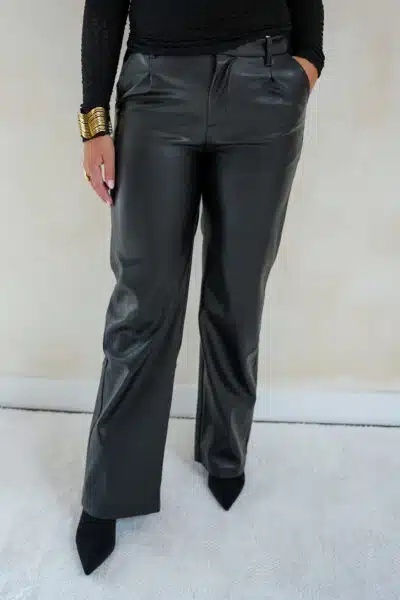 Lexi Leather Pants Black