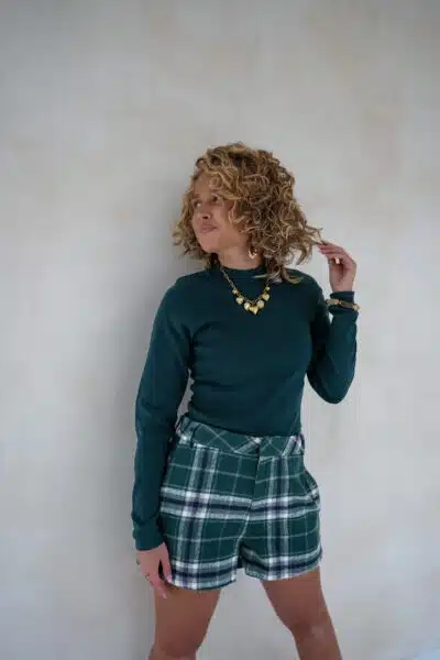 Lofty Manner Sweater Eloise Petrol Green - Afbeelding 5