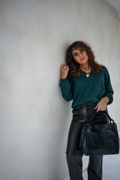 Lofty Manner Blouse Madison Petrol Green - Afbeelding 4