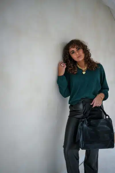 Lofty Manner Blouse Madison Petrol Green - Afbeelding 4