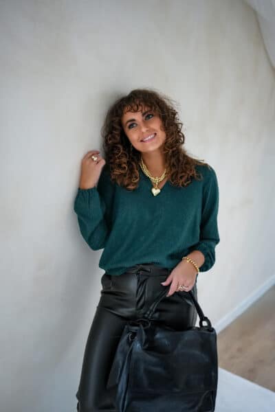 Lofty Manner Blouse Madison Petrol Green - Afbeelding 7