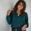 Lofty Manner Blouse Madison Petrol Green