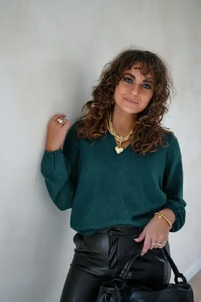 Lofty Manner Blouse Madison Petrol Green