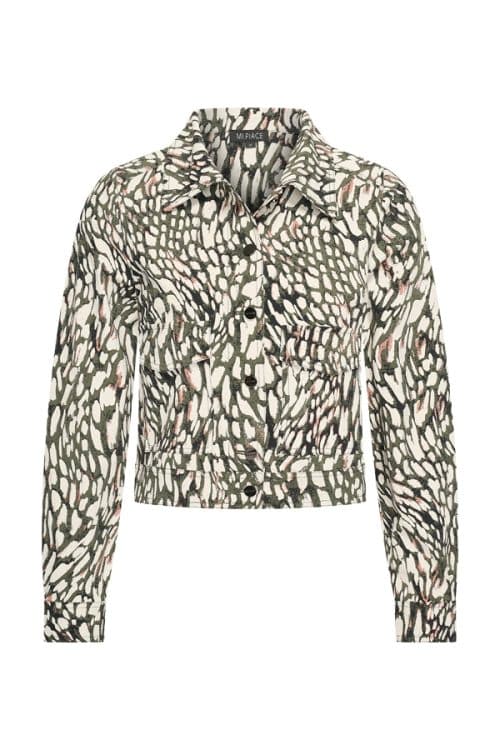 Mi Piace Travel Jacket Abstracte Deep Depth