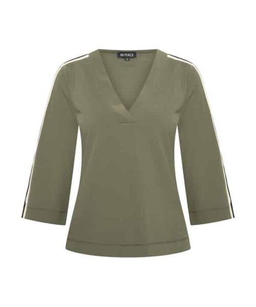 Mi Piace Travel Stripe Deep Depth Top