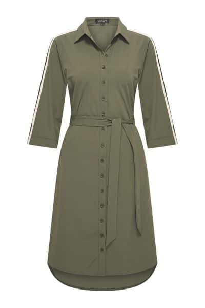 Mi Piace Travel Stripe Dress Deep Depth