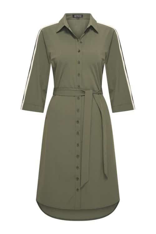 Mi Piace Travel Stripe Dress Deep Depth