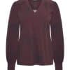 Mi Piace Travel Tara Longsleeve Burgundy Circle