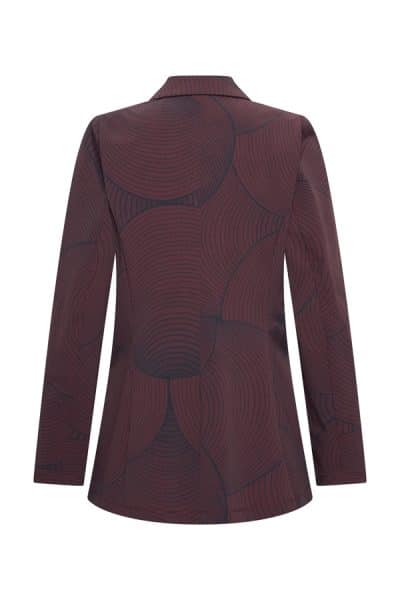 Mi Piace Travel Blazer Circle Burgundy - Afbeelding 2