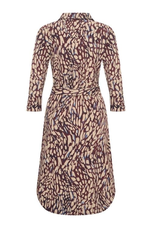 Alternative view of Mi Piace Travel Dress Abstracte Burgundy