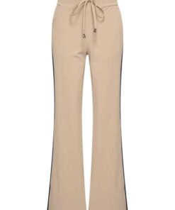 Mi Piace Travel Stripe Pants Latte