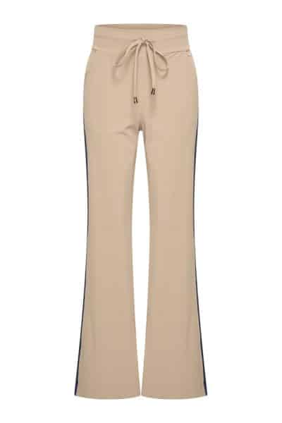 Mi Piace Travel Stripe Pants Latte