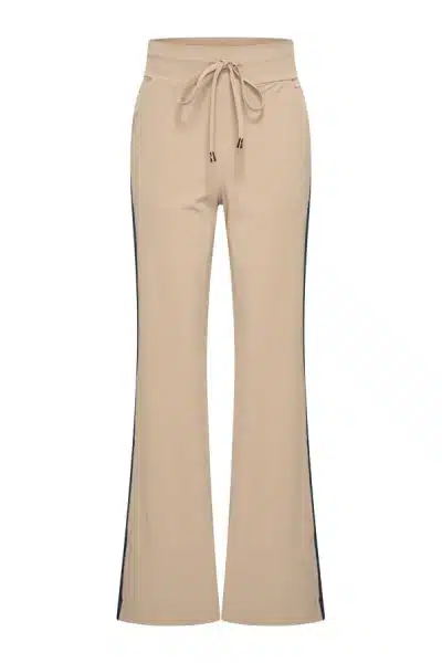 Mi Piace Travel Stripe Pants Latte