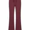 Mi Piace Travel Stripe Pants Burgundy