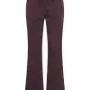 Mi Piace Travel Trouser Circle Burgundy