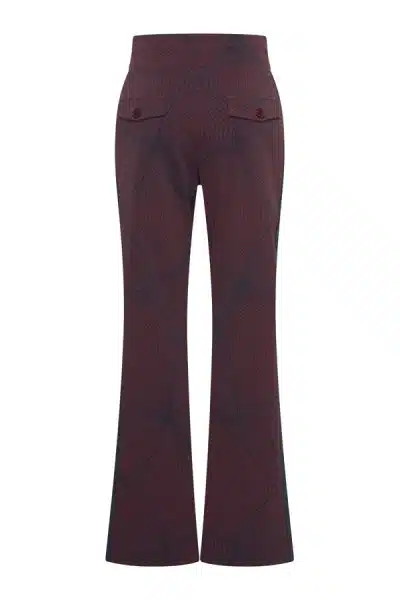Mi Piace Travel Trouser Circle Burgundy - Afbeelding 2