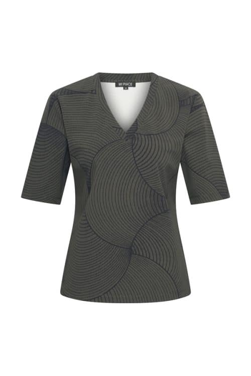 Mi Piace Travel V Top Deep Depth Circle