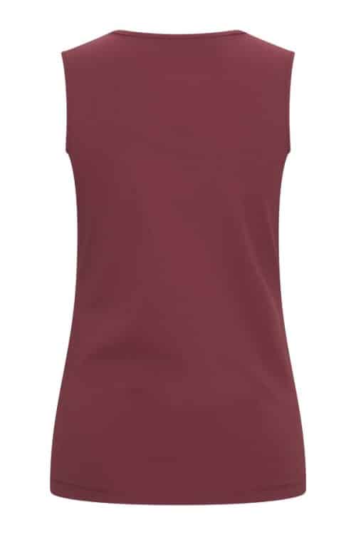 Alternative view of Mi Piace Travel V Lace Top Burgundy