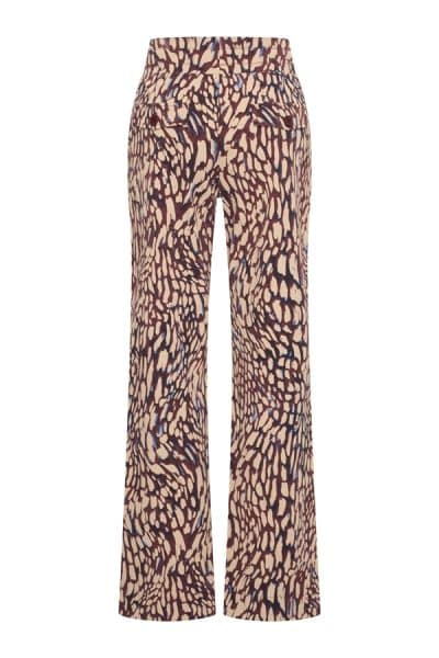 Mi Piace Travel Pants Abstracte Burgundy - Afbeelding 2