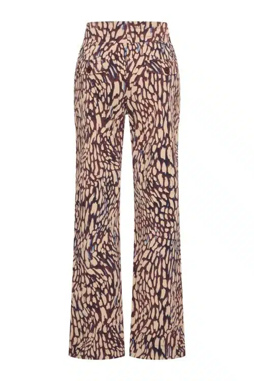 Alternative view of Mi Piace Travel Pants Abstracte Burgundy