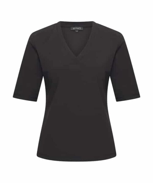 Mi Piace Travel V Neck Black