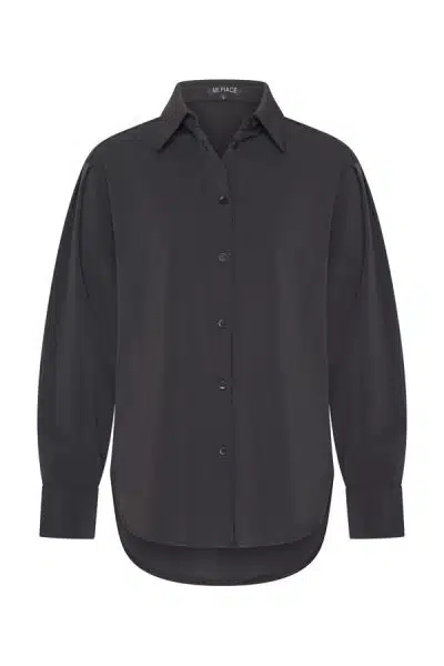 Mi Piace Travel Oversized Blouse Black