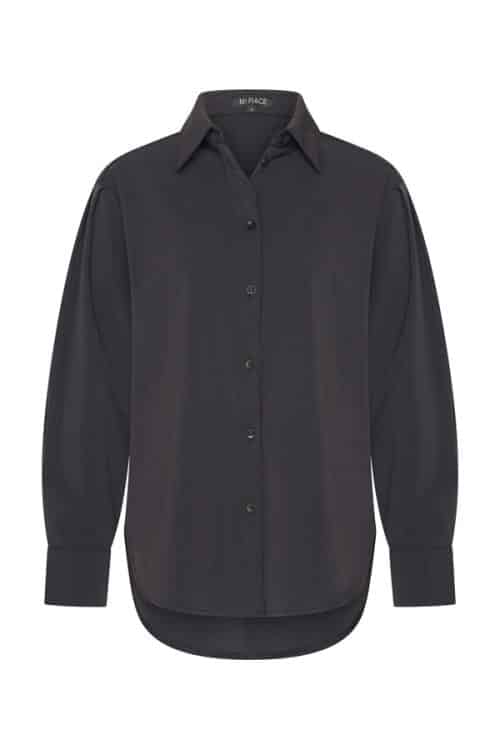Mi Piace Travel Oversized Blouse Black