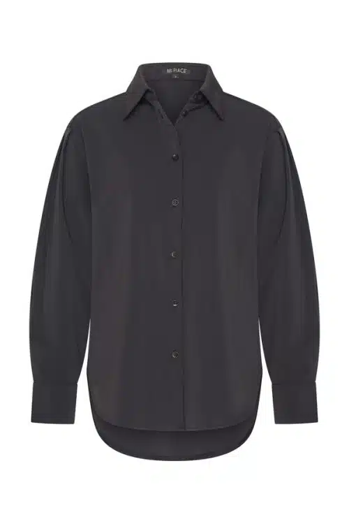 Mi Piace Travel Oversized Blouse Black
