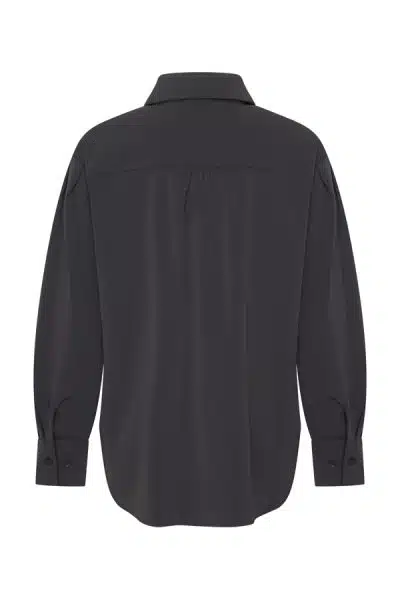 Mi Piace Travel Oversized Blouse Black - Afbeelding 2