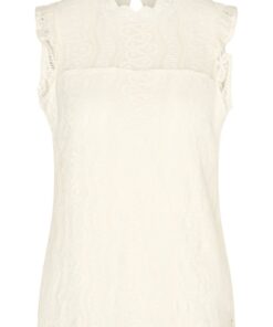 Mi Piace Lace Top Offwhite