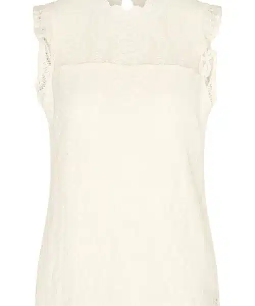 Mi Piace Lace Top Offwhite
