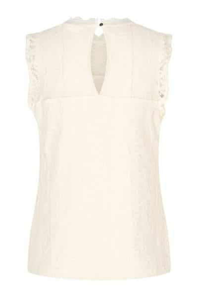 Mi Piace Lace Top Offwhite - Afbeelding 2