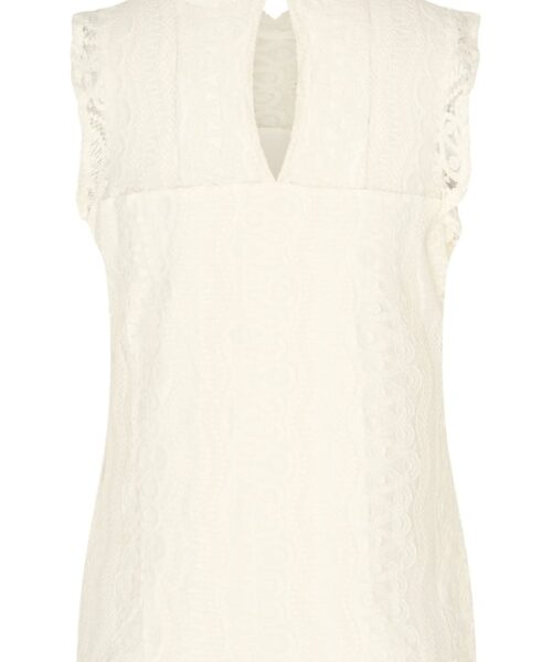 Alternative view of Mi Piace Lace Top Offwhite